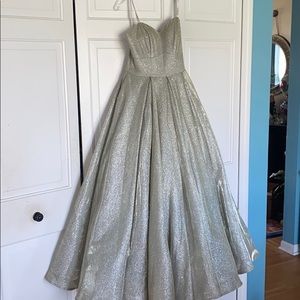 Stunning Sherri Hill Gold Gown